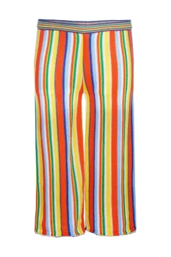 Marques ' Almeida MULTI STRIPE KNIT TROUSERS-Kids Knitwear|Bottoms