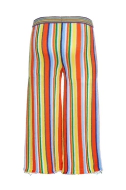 Marques ' Almeida MULTI STRIPE KNIT TROUSERS-Kids Knitwear|Bottoms