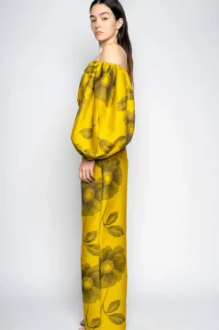 Marques ' Almeida FLORAL BOYFRIEND TROUSERS-Women Bottoms