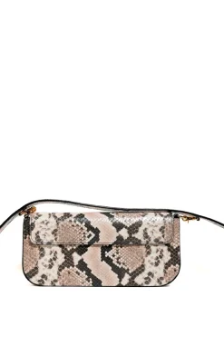 Marques ' Almeida NATURAL SNAKE PRINT CLUTCH BAG- Accessories