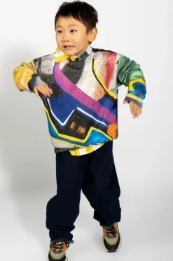 Marques ' Almeida DENIM BAGGY TROUSERS-Kids Bottoms
