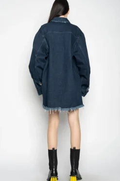 Marques ' Almeida DENIM OVERSHIRT-Women Denim|Outerwear