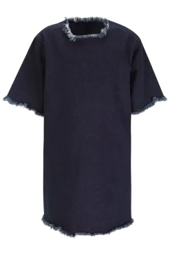 Marques ' Almeida DENIM OVERSIZED T-SHIRT DRESS-Kids Dresses
