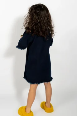Marques ' Almeida DENIM OVERSIZED T-SHIRT DRESS-Kids Dresses