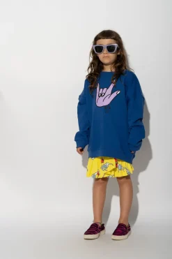 Marques ' Almeida HAND PRINT SWEATSHIRT-Kids Tops
