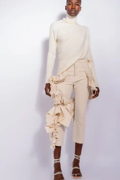 Marques ' Almeida DRAPED JUMPER IN MERINO KNIT-Women Knitwear|Tops