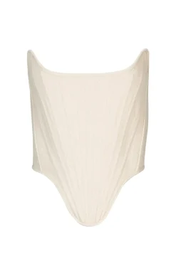 Marques ' Almeida SHAPED CORSET-Women Tops|Denim