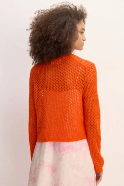 Marques ' Almeida MESH KNIT CARDIGAN-Women Knitwear|Outerwear