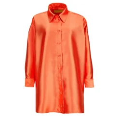 Marques ' Almeida SATIN OVERSIZED SHIRT-Women Tops|Tops