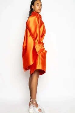 Marques ' Almeida SATIN OVERSIZED SHIRT-Women Tops|Tops