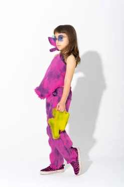 Marques ' Almeida PINK BAGGY TROUSERS-Kids Bottoms