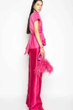 Marques ' Almeida PINK BOYFRIEND TROUSERS-Women Bottoms|Bottoms