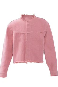 Marques ' Almeida COLLARLESS JACKET-Kids Outerwear