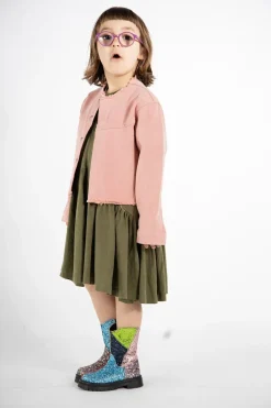 Marques ' Almeida COLLARLESS JACKET-Kids Outerwear