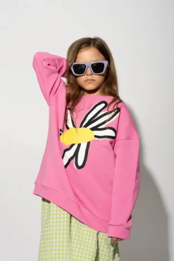 Marques ' Almeida DAISY PRINT SWEATSHIRT-Kids Tops