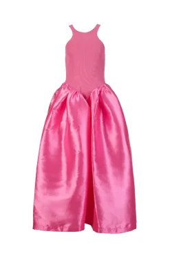 Marques ' Almeida PINK DRESS WITH TANK TOP SCOOPED-Women Dresses