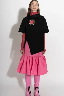 Marques ' Almeida PINK FITTED SKIRT-Women Bottoms|Bottoms