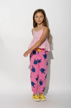 Marques ' Almeida HANDS PRINT SWEATPANTS-Kids Bottoms