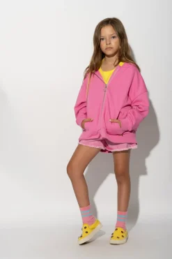 Marques ' Almeida JACKET WITH EMBROIDERED LOGO-Kids Outerwear
