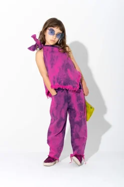 Marques ' Almeida ONE SHOULDER KNOT TOP-Kids Tops