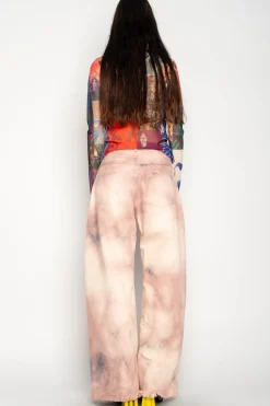 Marques ' Almeida TIE DYE BOYFRIEND TROUSERS-Women Bottoms|Bottoms