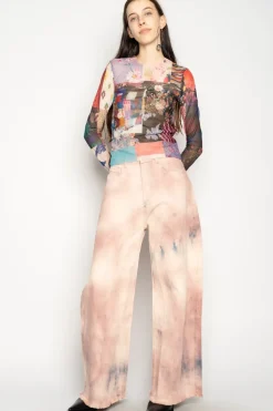 Marques ' Almeida TIE DYE BOYFRIEND TROUSERS-Women Bottoms|Bottoms