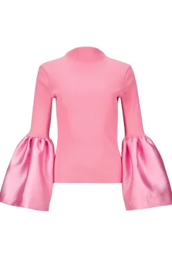 Marques ' Almeida TURTLENECK PUFF SLEEVE TOP-Women Tops