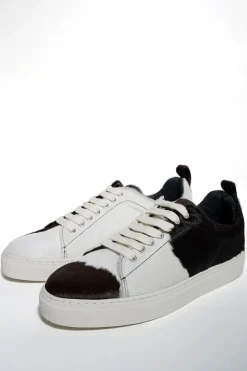 Marques ' Almeida PRE-OWNED / CLASSIC SNEAKER IN HAIR LEATHER- Shoes