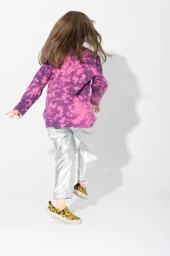 Marques ' Almeida PURPLE AND SPLATTERED LONG SLEEVE TOP-Kids Jersey|Tops