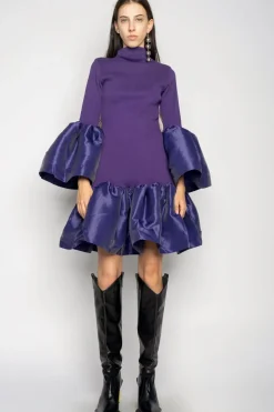 Marques ' Almeida PUFF SLEEVE AND HEM DRESS-Women Dresses|Dresses
