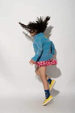 Marques ' Almeida RED AND PINK GINGHAM SHORT SKIRT-Kids Bottoms