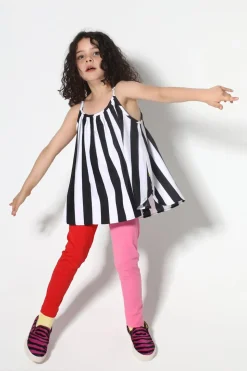 Marques ' Almeida RED AND PINK LEGGINGS-Kids Jersey|Bottoms
