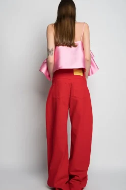 Marques ' Almeida BOYFRIEND TROUSERS-Women Denim|Bottoms