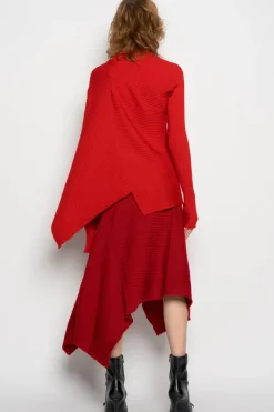 Marques ' Almeida DRAPED JUMPER IN MERINO KNIT-Women Knitwear|Tops