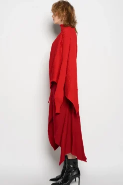 Marques ' Almeida DRAPED JUMPER IN MERINO KNIT-Women Knitwear|Tops
