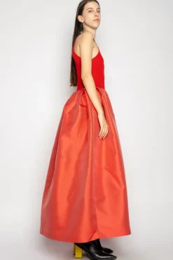 Marques ' Almeida DRESS WITH TANK TOP SCOOPED-Women Dresses