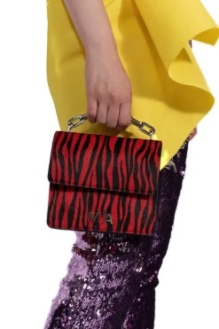 Marques ' Almeida TIGER PRINT MINI CHAIN M'A BAG- Accessories