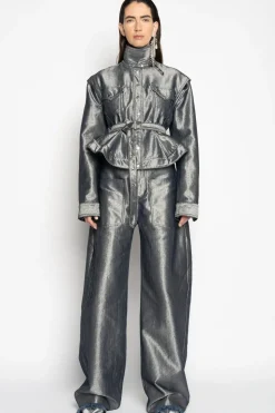 Marques ' Almeida DENIM BELTED JACKET AND VEST-Women Outerwear|Denim