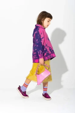 Marques ' Almeida SPLATTERED FLEECE HOODIE-Kids Tops|Jersey