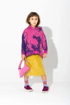Marques ' Almeida SPLATTERED FLEECE HOODIE-Kids Tops|Jersey