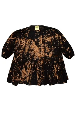 Marques ' Almeida SPLATTERED GATHERED DRESS-Kids Dresses
