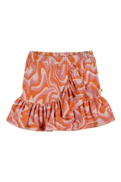 Marques ' Almeida TERRY WAVY PRINT SHORT SKIRT-Kids Bottoms