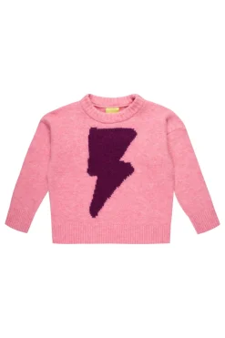 Marques ' Almeida THUNDER CREW NECK KNIT JUMPER-Kids Knitwear|Tops