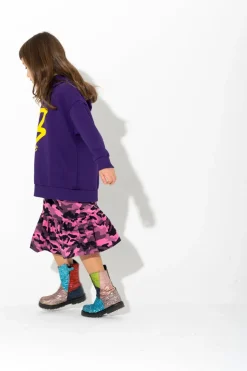 Marques ' Almeida THUNDER PRINT HOODIE-Kids Jersey|Tops