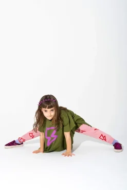 Marques ' Almeida THUNDER PRINT TRACKSUIT TROUSERS-Kids Bottoms