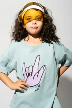 Marques ' Almeida HAND PRINT T-SHIRT-Kids Jersey|Tops