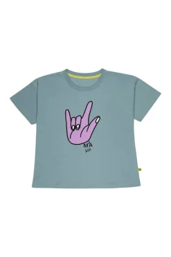 Marques ' Almeida HAND PRINT T-SHIRT-Kids Jersey|Tops