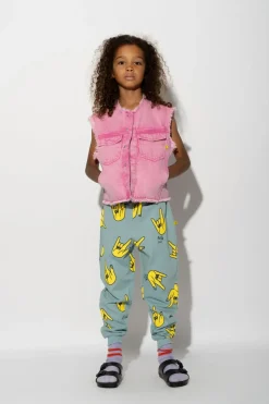 Marques ' Almeida HANDS PRINT SWEATPANTS-Kids Bottoms