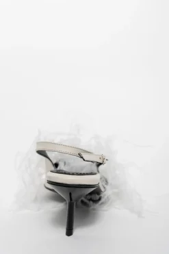 Marques ' Almeida FEATHER SLING BACKS- Shoes|Bridal