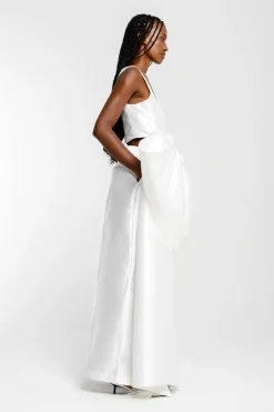 Marques ' Almeida FRONT BOW TOP- Bridal